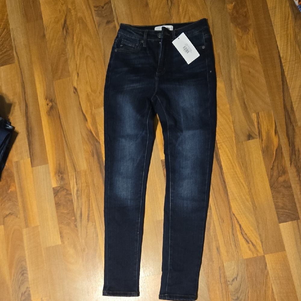 KanCan Deep Indigo Women's Skinny Jeans